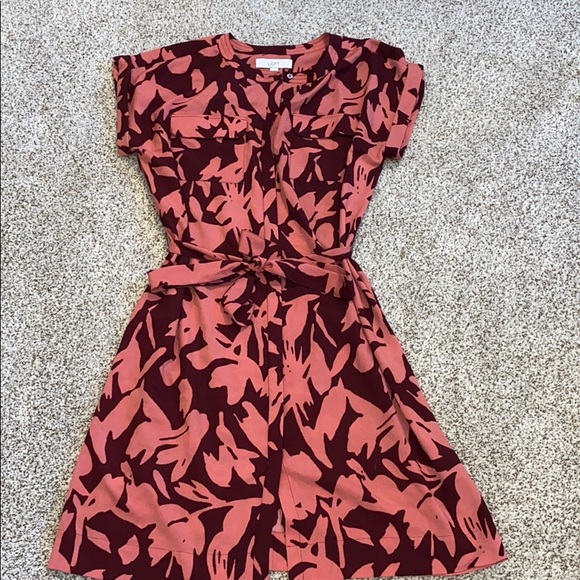 LOFT Dresses & Skirts - Loft Button Front Dress